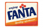 Preview: Blechschild "Fanta Logo" - 40 x 30cm